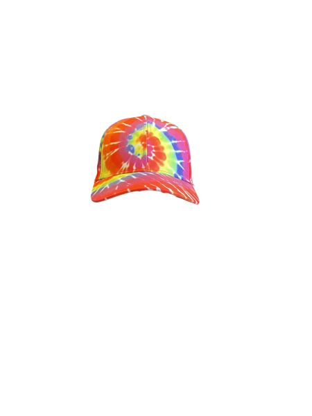 Cap Tie Dye in Orange