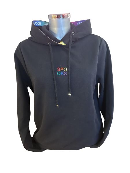 Hoody Rainbow in navy blue