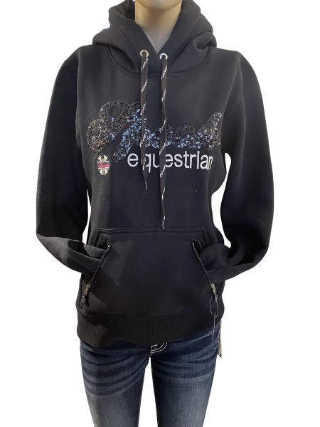 Hoody Roxi Sequin in navy blue