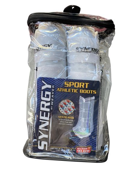 Synergy Sport Athletic Boots Front white
