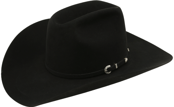 American Hat Co. Filzhut Black 15X