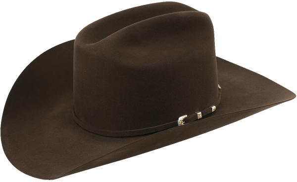 American Hat Co. Filzhut Chocolate 7X
