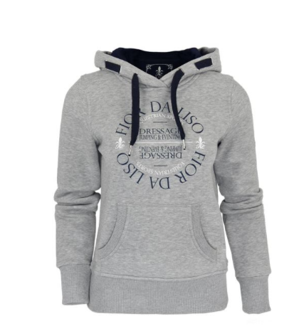 Fior da Liso Hoodie Isla Grey