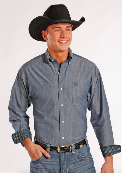 Panhandle Hemd jeans blue