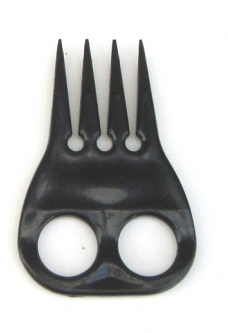Zöpfelkamm Black
