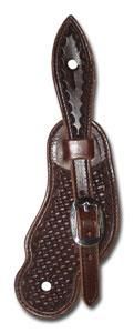 Sporenriemen Basket dunkel mittel - Superior Saddlery