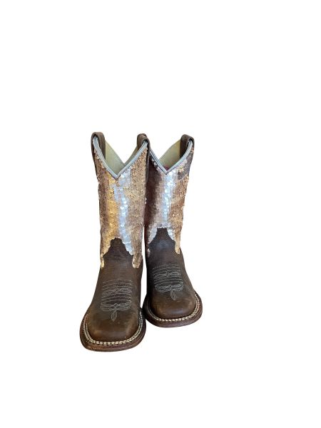 Stiefel MB Kids Distressed Bison