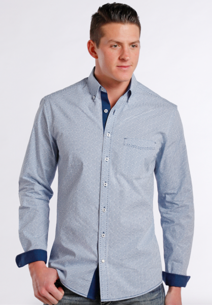 Panhandle Hemd light blue