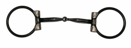 D-Ring Snaffle m. Silber